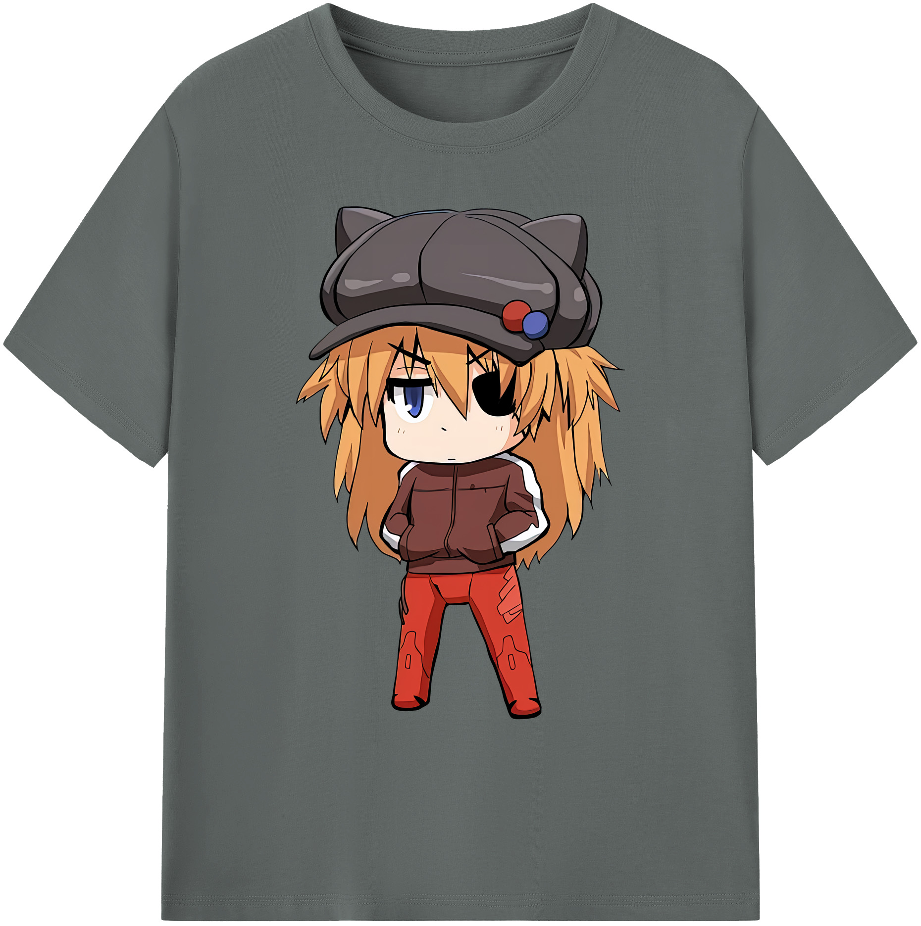 （画像用） EVA 新世紀エヴァンゲリオン 綿100％ メンズ半袖Tシャツ｜肌触りやわらか＆通気性